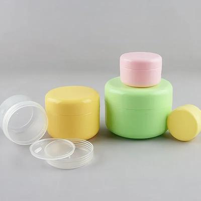 10 Stück/Set Nachfüllbare Flaschen, Kunststoff, leer, Make-up-Glas, Reise-Gesichtscreme/Lotion/Kosmetikbehälter, 5 Farben, 10 g, 20 g, 30 g, 50 g, Reisezubehör