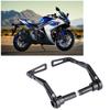 Qiilu Motorcycle Brake Clutch, 1 Pair CNC Aluminum Motorcycle Adjustable Brake Clutch Lever Protect Guard Handlebar 22mm Universal