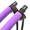 Adjustable Pilates & Yoga Resistance Band with Bar - Home Back Stretch & Pull-Up Trainer