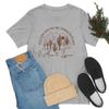 Mountain Cactus Print Retro Western TShirt Cowgirl Cute Country Music T Shirt Short Sleeve Loose Vintage Graphic Tees Women Top