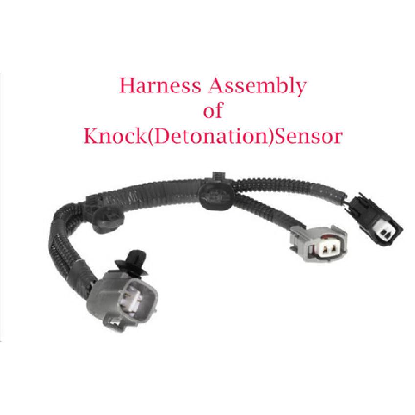 2 Knock Detonation Sensor W/Connector Assy Fits Lexus 2007-2017 Toyota 2005-2017