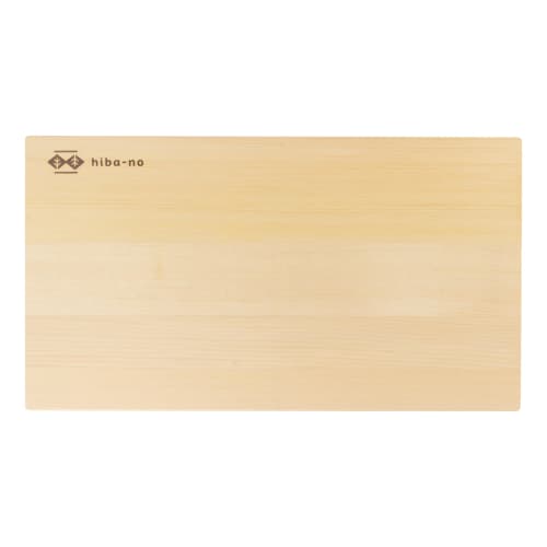 Umezawa Woodcraft Co., Ltd. Aomori Hiba Cutting Board, 40 X 22 X 1.5 Cm