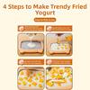 No Electricity Required At Home Rolled Ice Cream Kit Fried Ice Tray  for Families and Parties