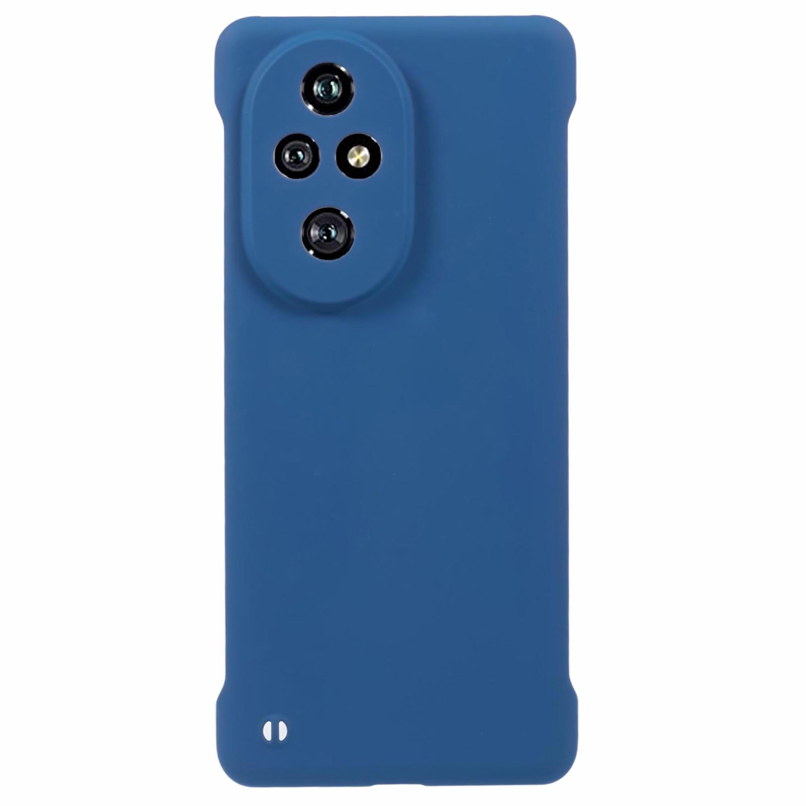 

For Honor 200 Pro 5G Frameless Case Hard PC Slim Minimalist Phone Cover Skin-Touch Sapphire