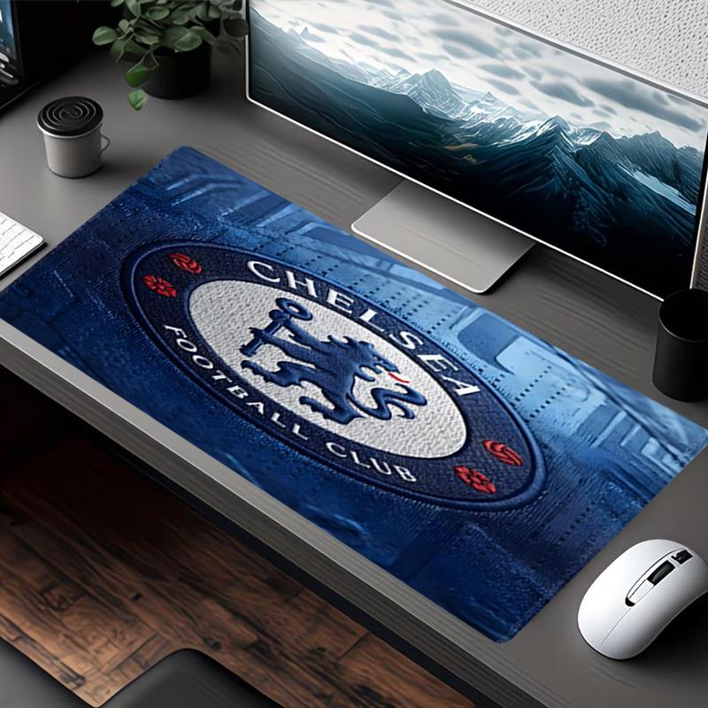 Chelsea F.C Print Mouse Pad, for Keyboard Pad Laptop PC Mat for Office Home Use, Desk Decor, Perfect Birthday Gift for Gamers