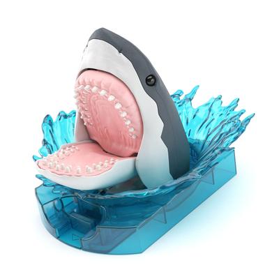 Esplorando Lab Natura Squalo Bianco Modello di Plastica Codificato a Colori