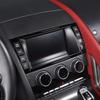 ABS Carbon Fiber/Matte Black For Jaguar F-TYPE 2013-18 Car Center Console Navigation Screen Decorative Frame Sticker Accessories