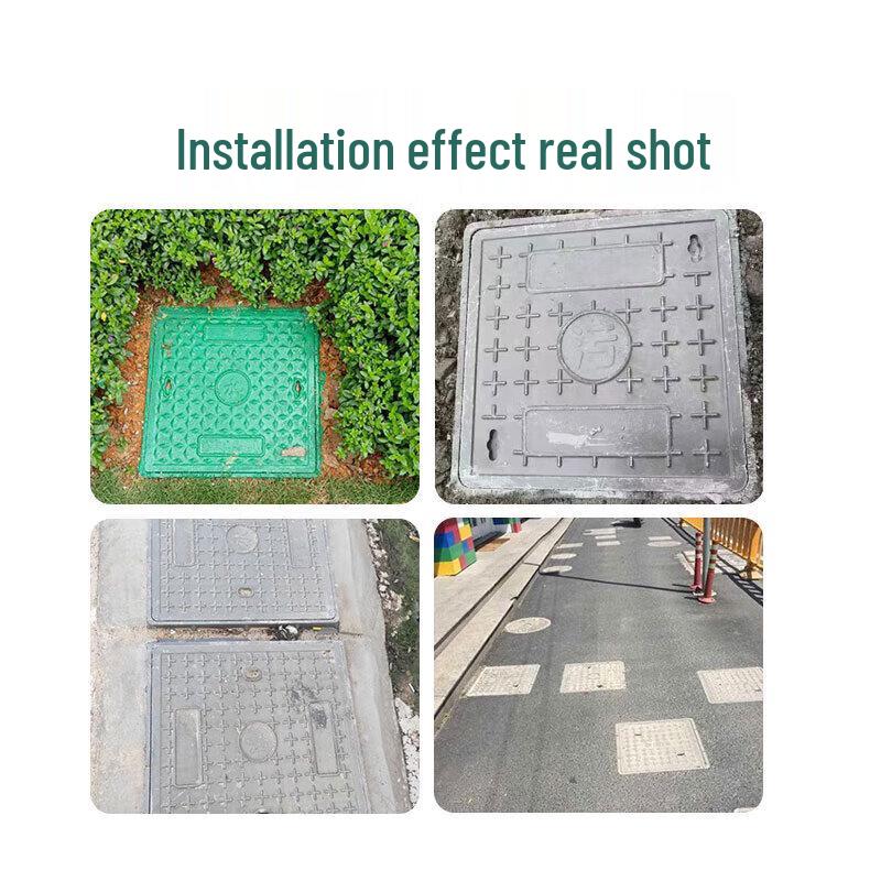 Hèjū Resin Composite Square Manhole Cover