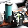 Becherhalter-Erweiterung für Auto 2 in 1 Mehrzweck-Auto-Becherhalter und Organizer mit verstellbarer Basis für 34 oz Getränkeflaschen