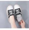 New Women's Shoes Soft Breathable Sandals Hollow White Women Casual Flat Outdoor Light Plus Size Half Slippers Women Sneakers