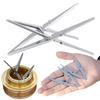 Alcohol Stove Internal Bracket Stainless Steel Portable Alcohol Stove Bracket Outdoor Kettles Holder for Family Picnics