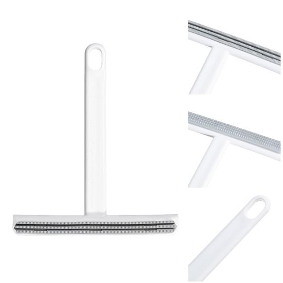 Clothes Shaver Soft Rubber Dual Head Design Lint Brush Ergonomic Handle Fabric Pill Remover Clothing Maintenance Tool