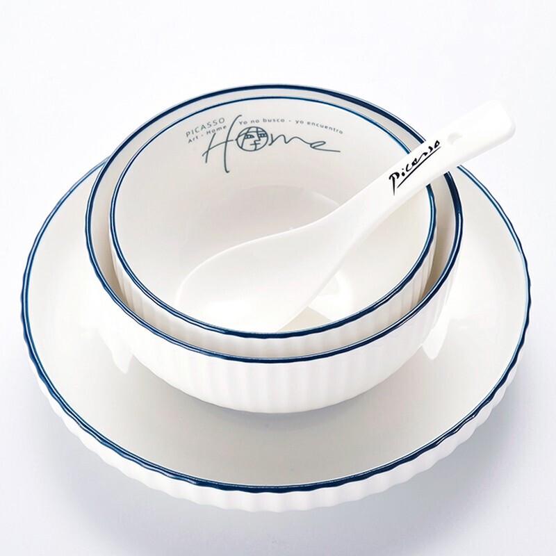 PICASSO HOME Series 4-Piece Dinnerware Set