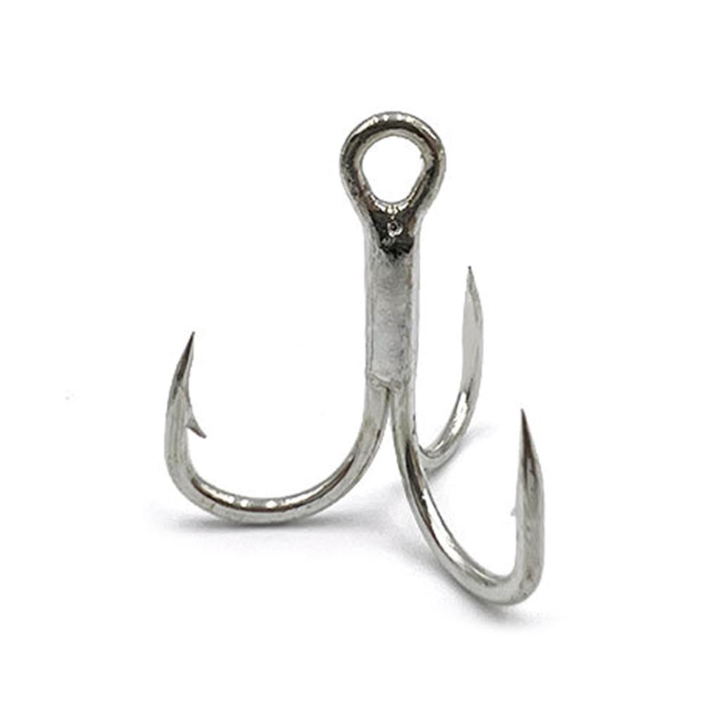 Professional Anglers High Carbon Steel Trebles Hook for Efficient Catching for Freshwaters and Saltwater Use