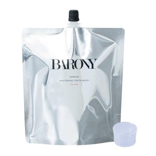 

Barony Liquid Toothpaste Mouthwash with Measuring Cup, Whitening, 270ml, 30 Uses