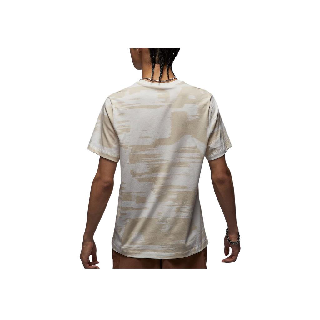 Jordan Mvp Comfortable Crew Neck Pullover Logo Print Short Sleeve T-Shirt Men T-Shirt Coconut-Milk Black FZ1918113