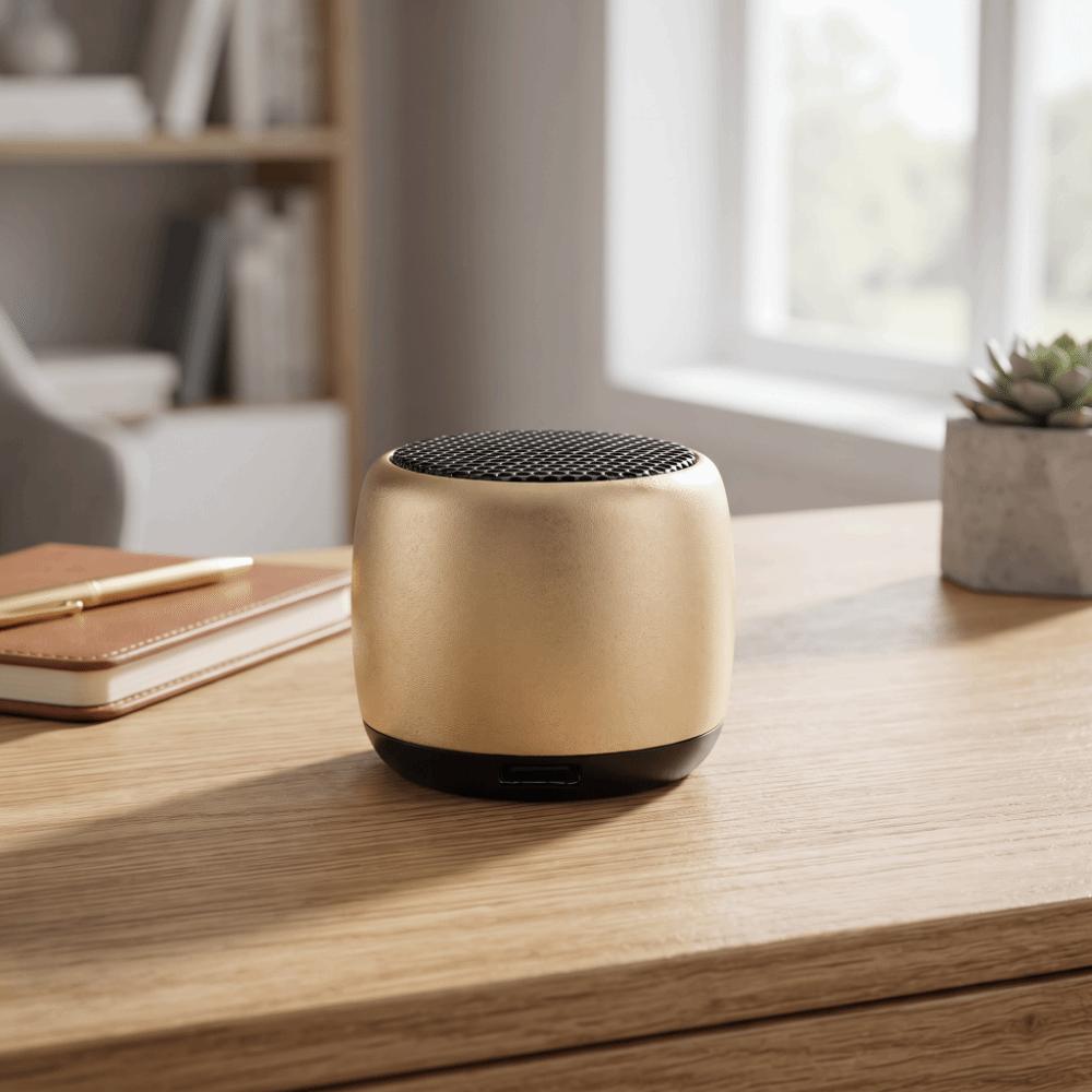 Stereo Surround Portable Speaker Metal Subwoofer Speaker Mini Bluetooth Speaker  Outdoor Use