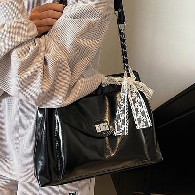 Korean Style Crossbody Bag for Women, Versatile Underarm Bag, 2025 New Simple Commuter Shoulder Bag, Large Capacity Tote Bag