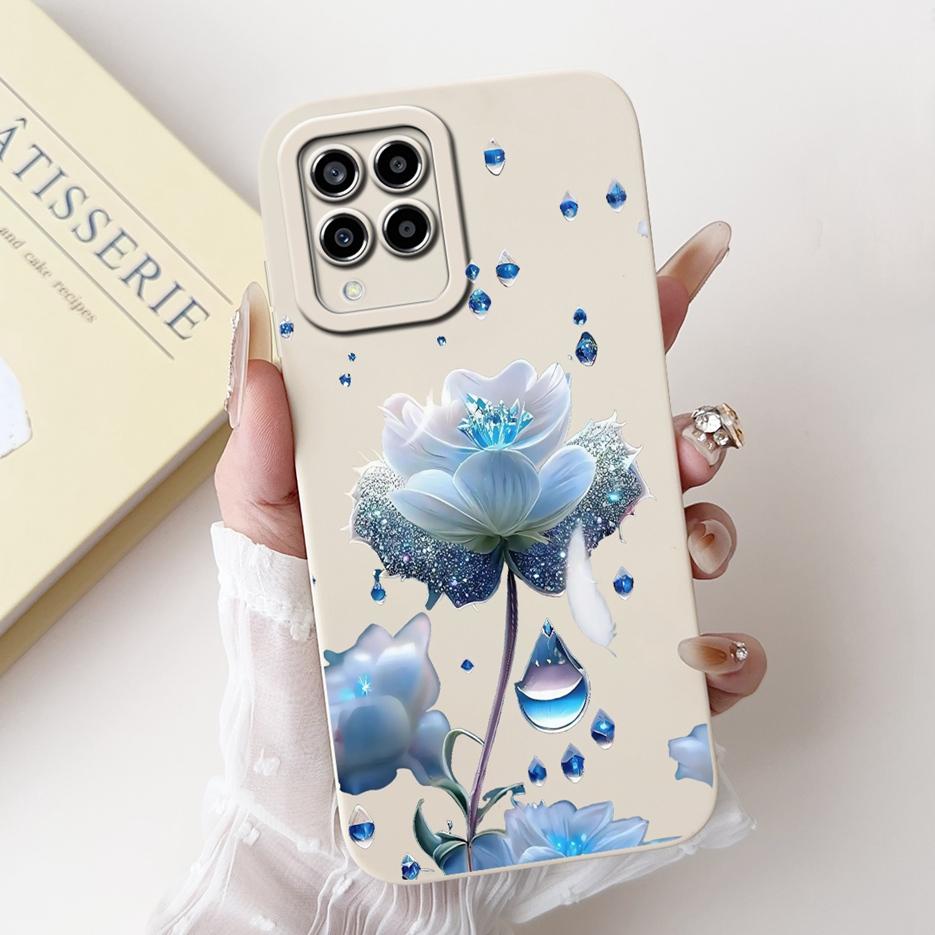 For Samsung Galaxy M33 5G Case SM-M336B Luxury Candy Painted Cover Soft TPU Phone Case For Samsung M33 M 53 Galaxy M53 5G Fundas