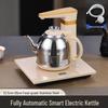 Upper Kettle Electric Tea Brewing Set with Integrated Water Pump