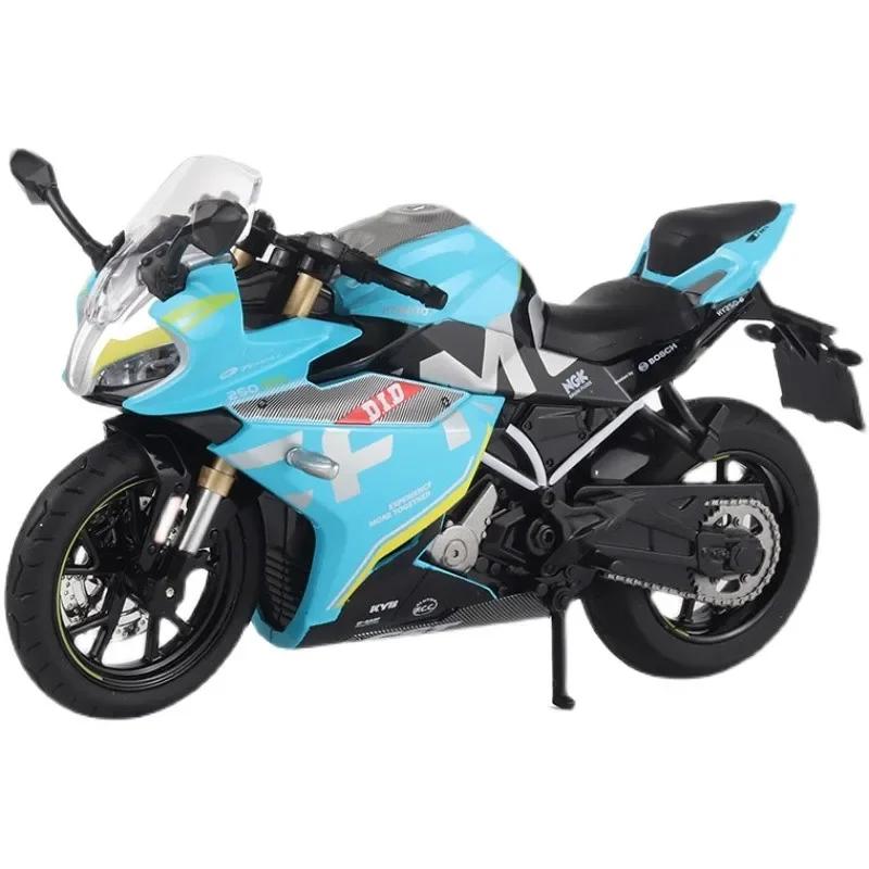 1:12 CFMOTO 250SR Racing Alloy Motorcycle Model Fingertip Toy Metal Locomotive Ornament Collection Gifts For Friends Kids Toys