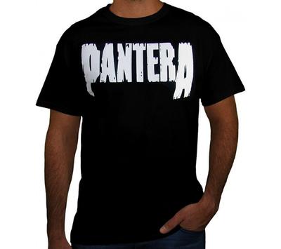 PANTERA L PUNK ROCK Čierne tričko