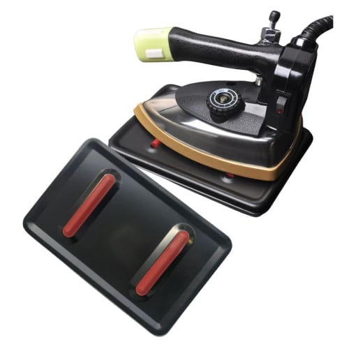 

EINEY Коврик для глажки, Термостойкая подкладка-доска, Совместим с утюжками для волос, Теплоизоляционная пластина, Нескользящий, Защитный