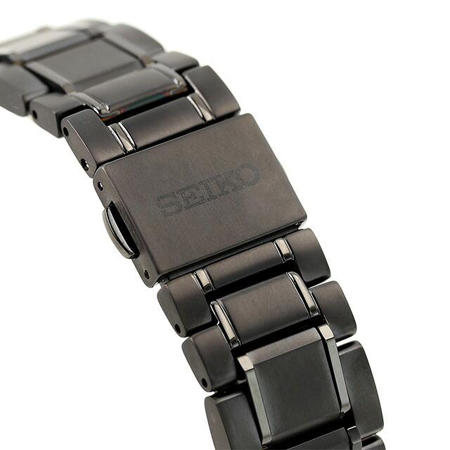 SEIKO Selection Premium Solar Watch Titanium SBTM343 Black Made in Japan Radio-Controlled