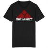 Skynet Cyberdyne Systems Corporation T Shirt Robocop Man T-Shirt 100% Cotton Sleeve Shirt Black
