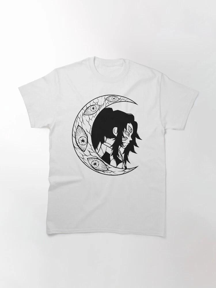 Anime Demon Eyes Kokushibo 4 Hot Demon Slayer Basic T Shirt S