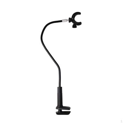 Support Sèche-Cheveux Réglable Paresseux Rotatif, Pince Flexible pour Table de Toilettage pour Chat