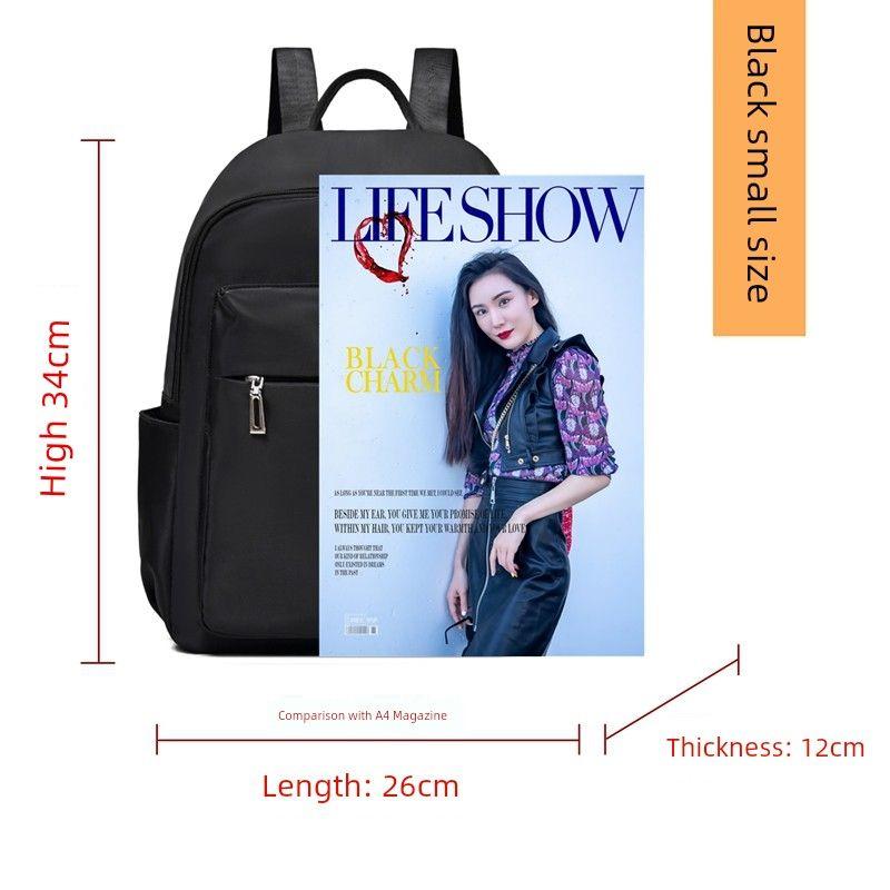 

Women s Backpack 2025 New Arrival Fashion All-Match Waterproof Oxford Cloth Small Backpack Travel Convenient Travel Large Capacity