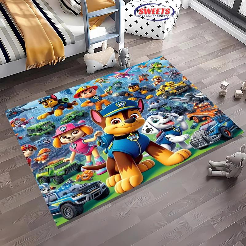 3D New Arrive Cute Dog Cartoon Carpet,Rug for Living Room Children's Bedroom Sofa Kitchen Doormat Decor,Kid's Non-slip Floor Mat