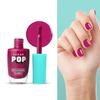 SUGAR POP Nagellack 10 Call Me Hot (Fuchsia Pink) | Trocknet in 45 Sekunden | Splitterfest | Glänzendes Finish, 10 ml