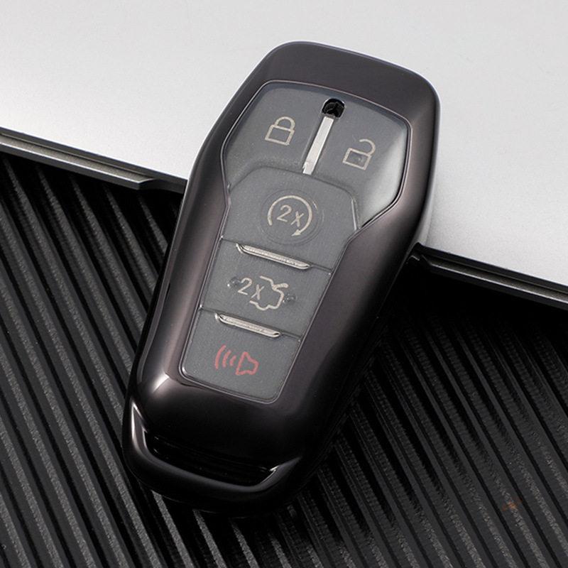Car Key Cover for Ford Taurus, Mustang, Lincoln, and Explorer (2016-2018)