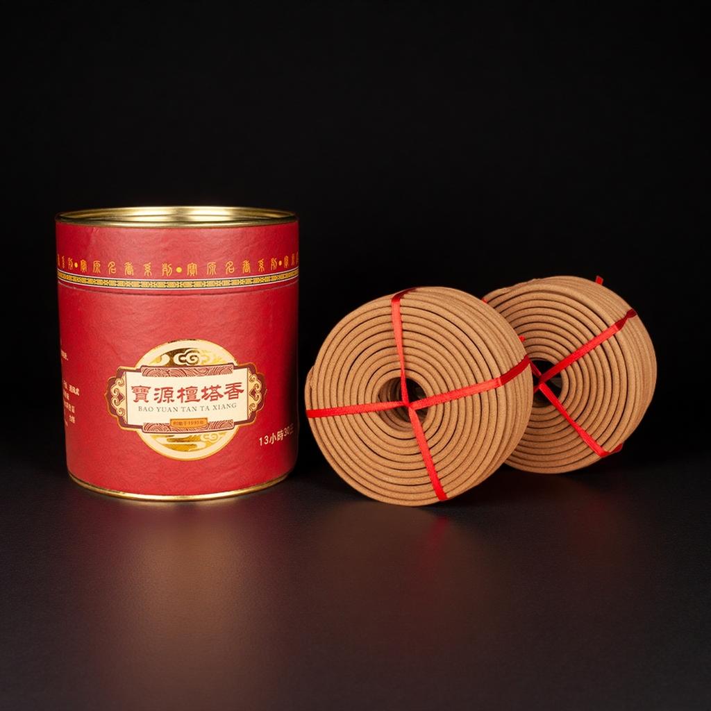 30 Discs Natural Sandalwood Incense Coils 12 Hours Pray To Buddha Living Room Coil Incense Home Fragrance Products Wholesale