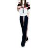 Fashion Niche Suit Women's Slim Fit Sports Sweatshirt Two-piece Set Korean Version