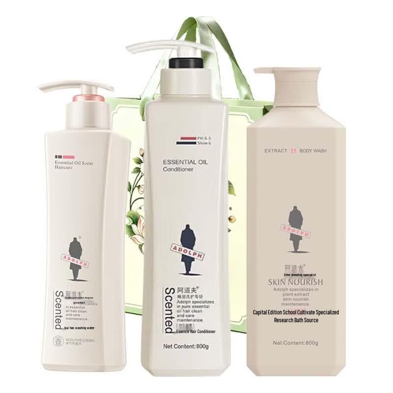 Adolph Anti-Dandruff & Anti-Itch Hair Care Set