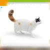 Ragdoll Katze Somali Katze Figur Für Kinder PVC Tier Modell Katze Zum Lernen Spielen