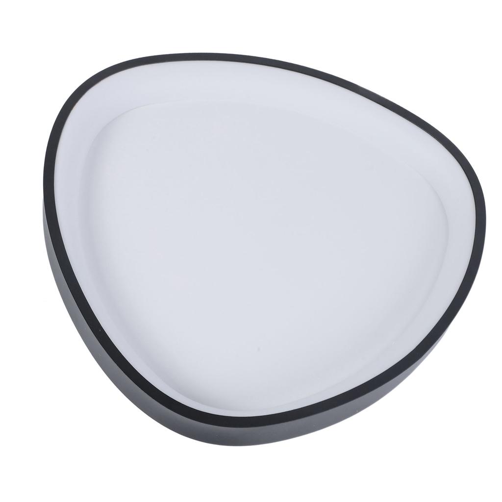 Ceiling Light Modern Dimmable Minimalist 3 Color Temperature Oval Triangle LED Flush Mount Ceiling Light with Remote