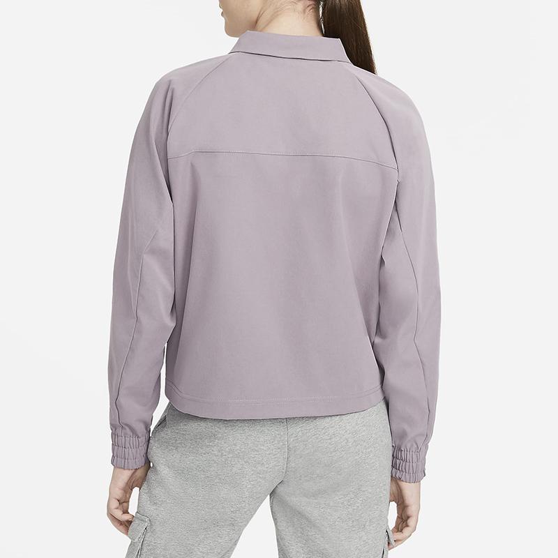 Nike Sportswear Swoosh Multi-Pocket Woven Jacket Women Jacket Light-Purple CZ8900-531