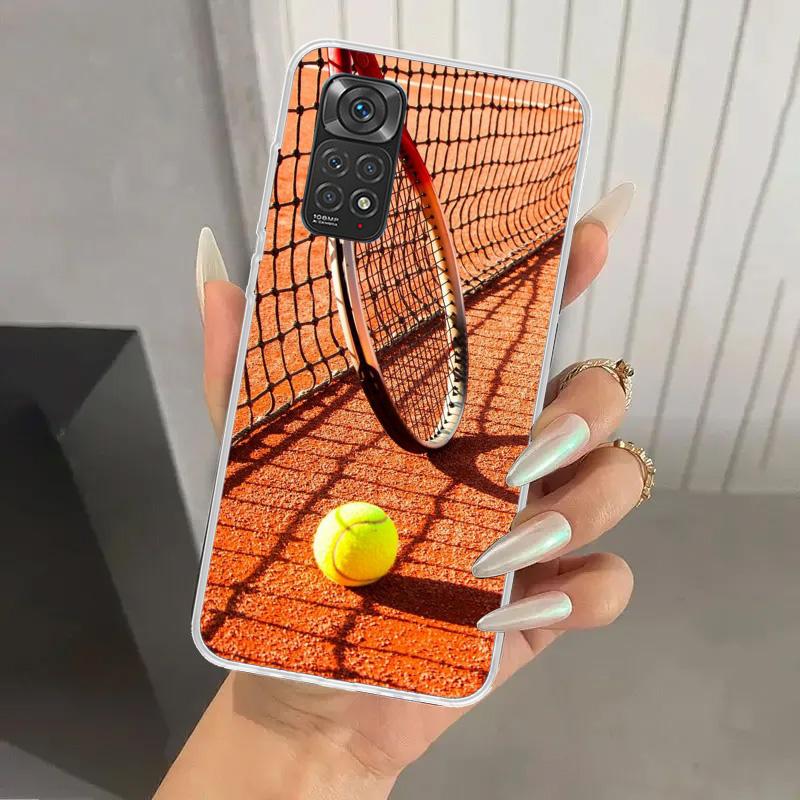 Tennis Sport Phone Case for Xiaomi Redmi Note 15 14 14S 13 12S 12 Pro 11S 11 Plus 11T 11E 10S Soft Funda Print Shell Redmi Note