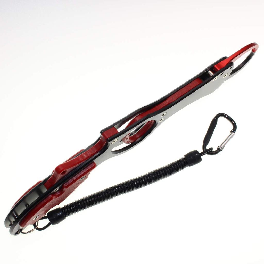 1091 Fish Lightweight Aluminum Fish Long Reach Gun Grip (Iregui) Grip, Grip, (Black (Resin Trigger))