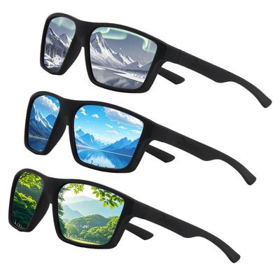 Men's Polarized Outdoor Sports Sunglasses - UV Protection for Driving, Cycling & Fishing