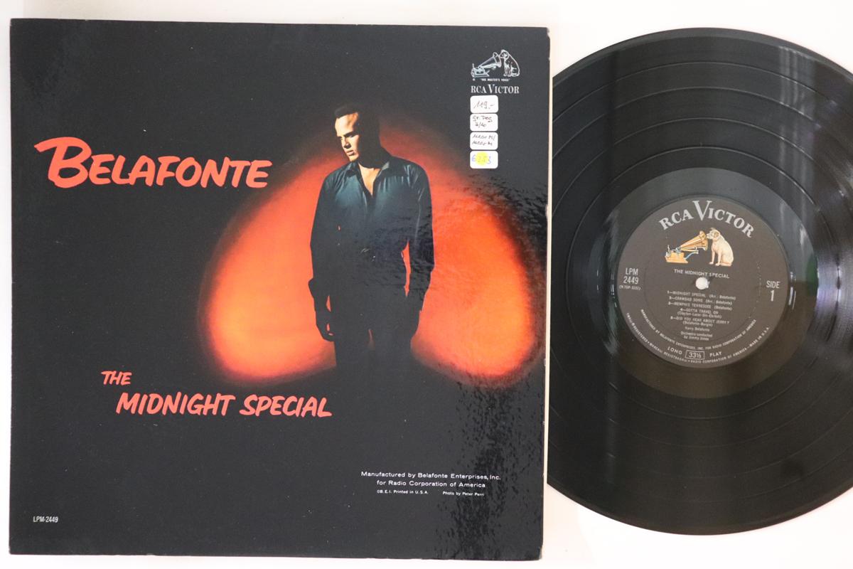 

LP Record HARRY BELAFONTE Midnight Special LPM2449 RCA VICTOR 1962 US Pop Used