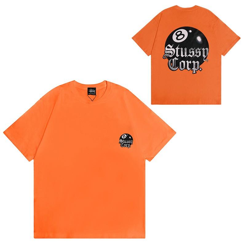 Short Sleeve T-Shirt Couples Street Style Letter Print Loose Fit Breathable Top