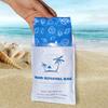 Sand Removal Bag Portable Powder Pouch Sand Remover Brush Sand Wipe Off Mitt
