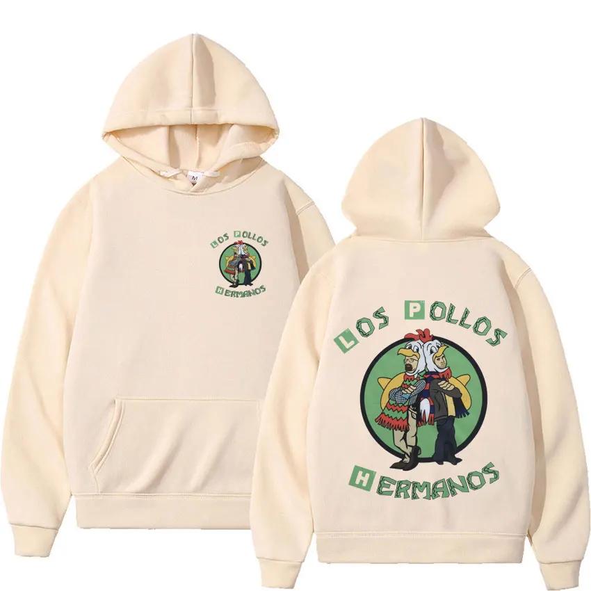 LOS POLLOS Hermanos Breaking Bad Podzim zima Potisk Mikiny Vtipní Kuřecí Bratři Pánský Hip Hop