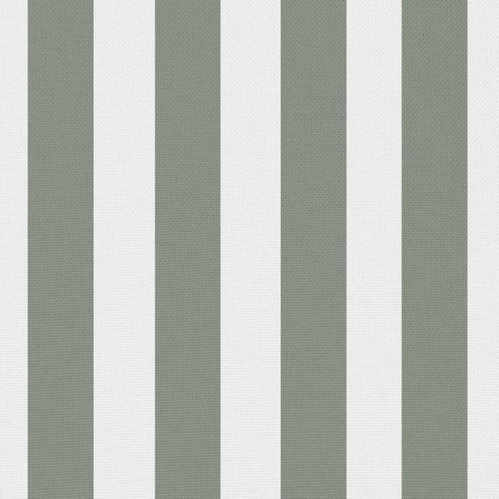 VidaXL Oreiller d'extérieur 4 pcs Impression rayure 45 x 45 cm Gris