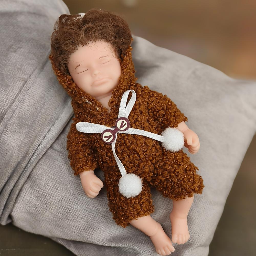 Micro Preemie Full Body Silicone Baby Doll Girl & Boy Lifelike Reborn Doll Surprice Children Anti-Stress